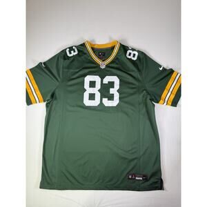 Green Bay NFL Jersey Men's #83 Player Mendez Size XL